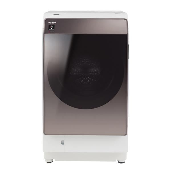 SHARP ドラム式洗濯乾燥機 左開き ブラウン系 シャープ ES-WS14 SHARP ドラム式洗濯乾燥機 左開き ブラウン系 シャープ ES-WS14