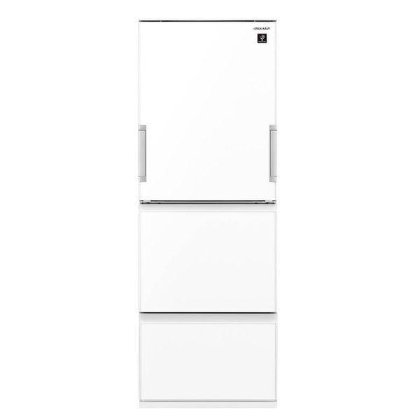 SHARP 冷蔵庫 350L ピュアホワイト 3ドア どっちもドア シャープ SHARP 冷蔵庫 350L ピュアホワイト 3ドア どっちもドア シャープ
