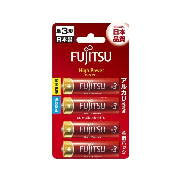 xm FUJITSU High Power AJdr P3` 1.5V 4pbN { LR6FH(4B) FDK