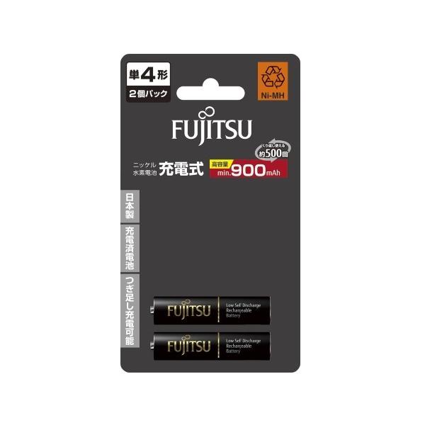 �x�m�� FUJITSU �j�b�P�����f�d�r ���e�ʃ^�C�v �P4�` 1.2V 2�p�b�N ���{�� HR-4UTHC(2B) FDK