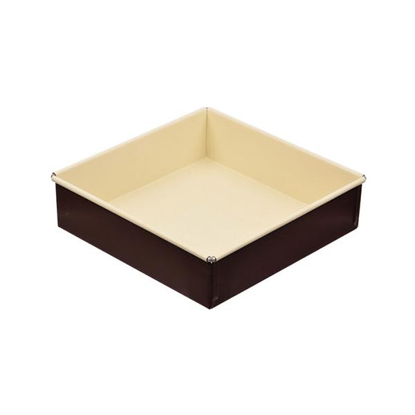 ラフィネ ふっ素加工スクエアケーキ焼型18cm