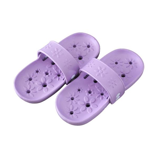 両履きサンダルフルールM ペールラベンダー