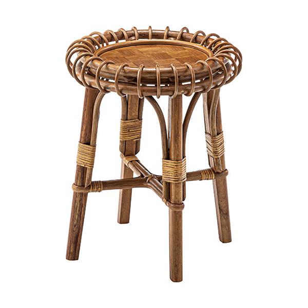 ラタンサイドテーブル