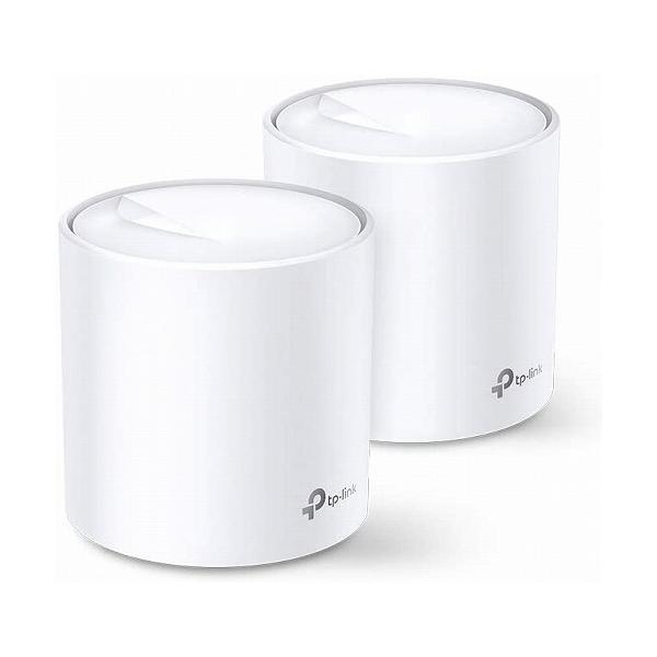 TP-Link 無線LANルーター AX3000 メッシュWi-Fiシステム 2パック TP-Link 無線LANルーター AX3000 メッシュWi-Fiシステム 2パック