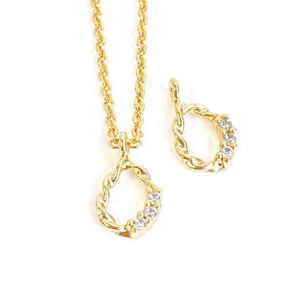 テイクアップ　キュービックジルコニア　K18チャーム TAKE-UP ONLINE SHOP/テイクアップ公式オンラインショップ