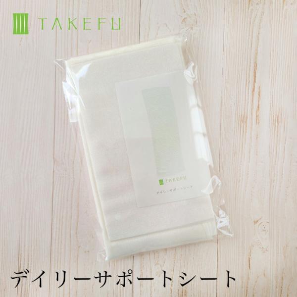 TAKEFU 天然竹由来 デイリーサポートシート  ミニキット（おりものシート、ライナーとしても最適）竹布（メール便使用）