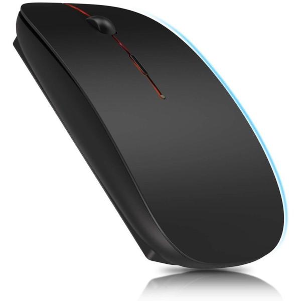 マウス ワイヤレス マウス 無線 超静音 バッテリー内蔵 充電式  超薄型 省エネルギー  高精度 Mac/Windows/surface/Microsoft Proに対応 送料無料