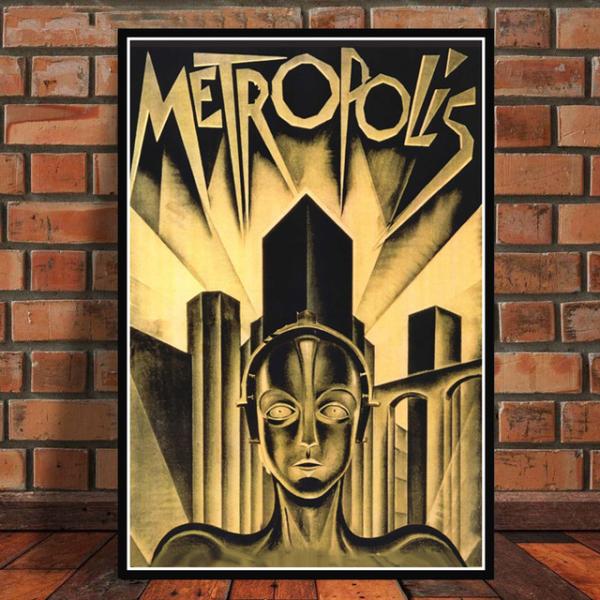 ポスター メトロポリス Metropolis ポスター 海外限定 キャンバス ポスター レトロ クラ...