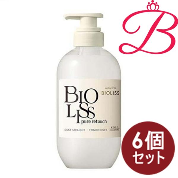 コーセーコスメポート SS ビオリス ピュアレタッチ うねさぁら ヘア コンディショナー 480mL ×6個