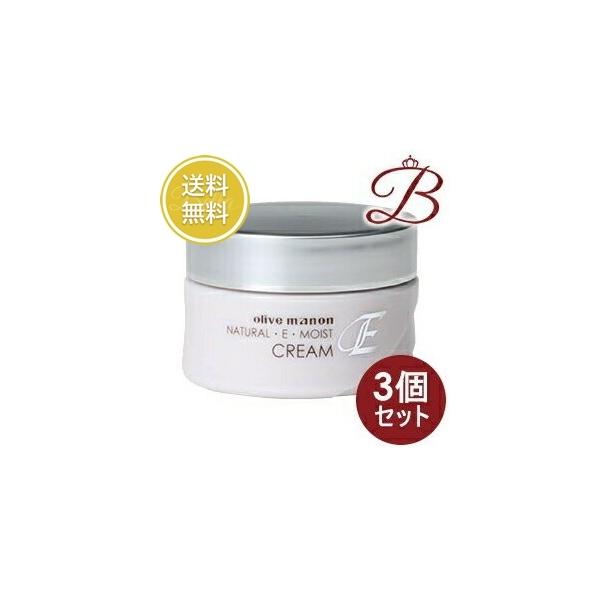 3個】日本オリーブ オリーブマノン ナチュラルE クリーム 33g