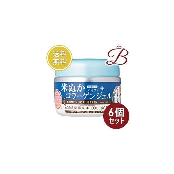日本盛 【×6個】日本盛 米ぬか美人 コラーゲンジェル 100g