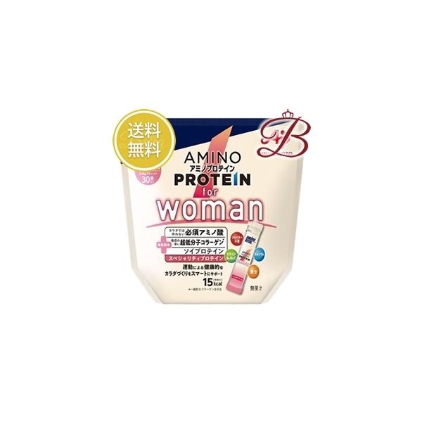 アミノバイタル 味の素 アミノプロテイン for Woman ストロベリー味 30