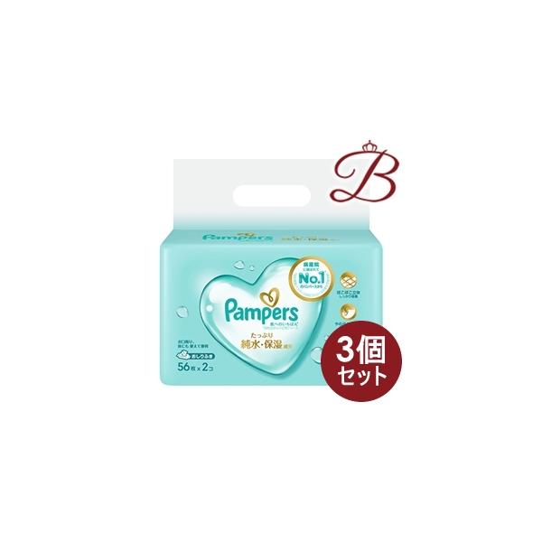 Pampers パンパース 肌へのいちばん おしりふき 56枚入り 合計54個 Amazon.co.jp: パンパース おしりふき 肌へのいちばん 112枚(56