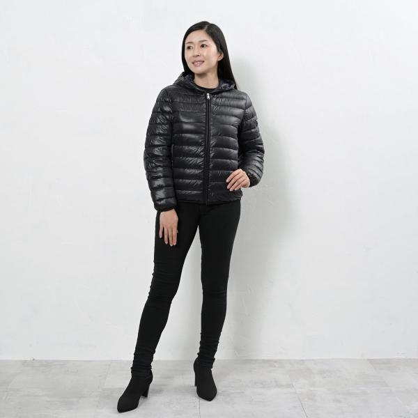 PRADA プラダ ブルゾン ダウン ナイロン レディース 黒 : BELLA ITALIA  