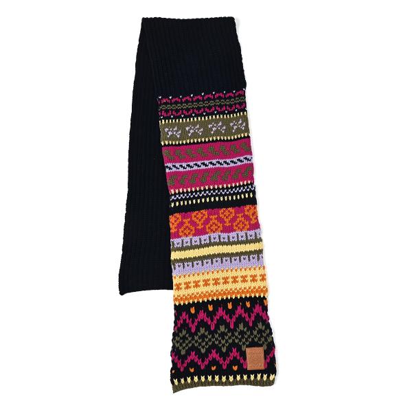 LOEWE（ロエベ） マフラーロエベ ストール ニット ジャガード柄 男女