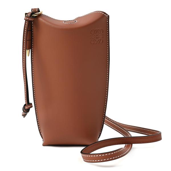 LOEWE レザー ショルダーバッグ Gate（LOEWE） LOEWE ロエベ ショルダーバッグ GATE POCKET ゲート