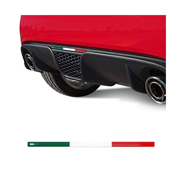 【2本セット】フェラーリ マセラティ イタリアトリコロール カーステッカー 2本セット】フェラーリ マセラティ イタリアトリコロール カー