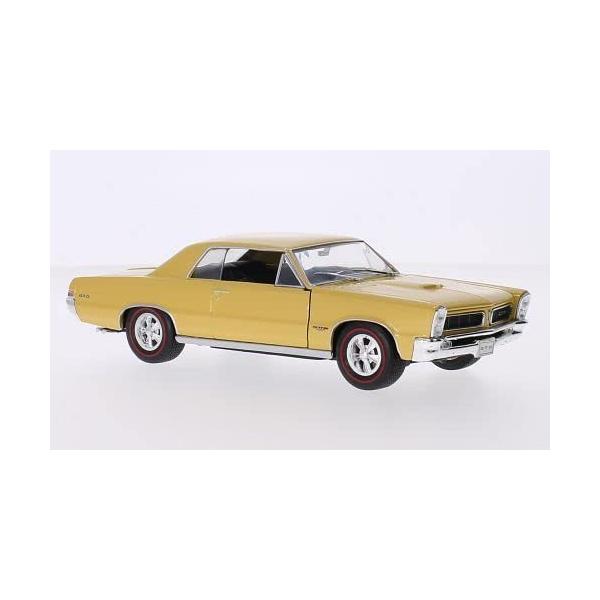 WELLY ポンティアック ミニカー 1/24 Pontiac GTO metallic-gold 1965