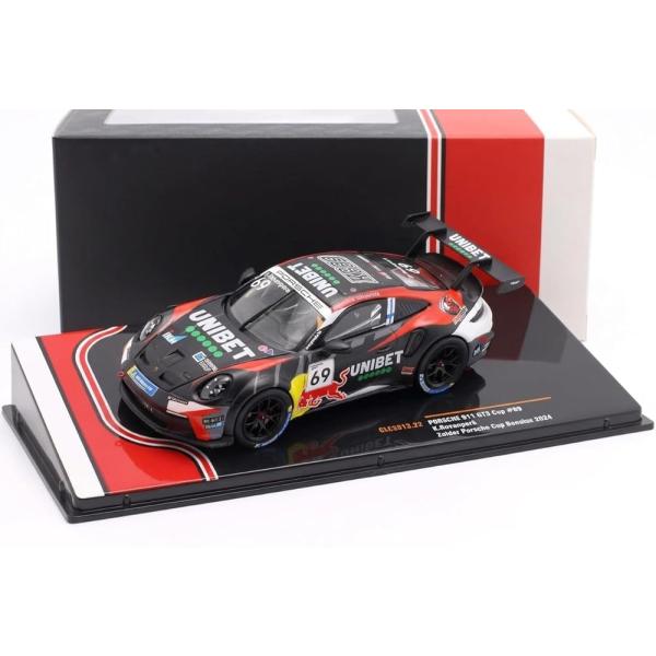 IXO 1/43 ポルシェ 911 GT3 Cup (992) ゾルダー 2024#69 K.Rovanpera