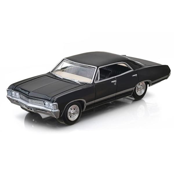 GreenLight シボレー インパラ 1/64 Chevro Impala 1967 スポーツセダン (ブラック) 30333