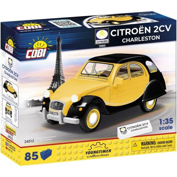 COBI ブロック Citroen シトロエン 2CV Charleston 1980 1/35 85ピース EU製 組み立てキット 24512