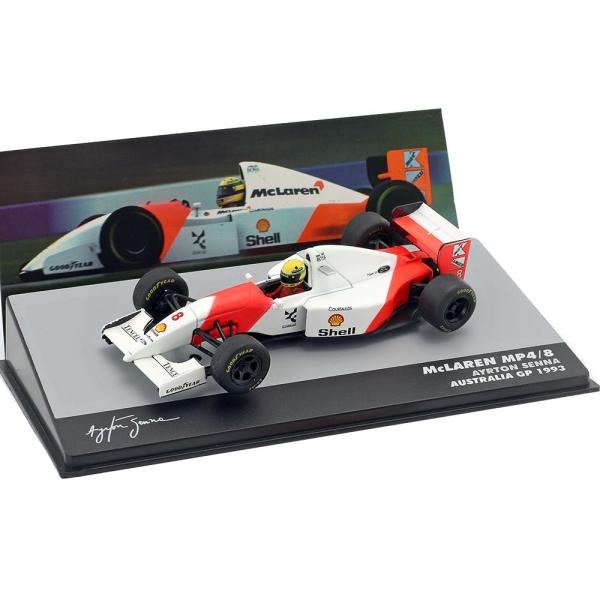 F1 ミニカー 1/43 マクラーレン フォード MP4/8 オーストラリアGP 優勝 アイルトン・セナ 1993 AYRTON SENNA