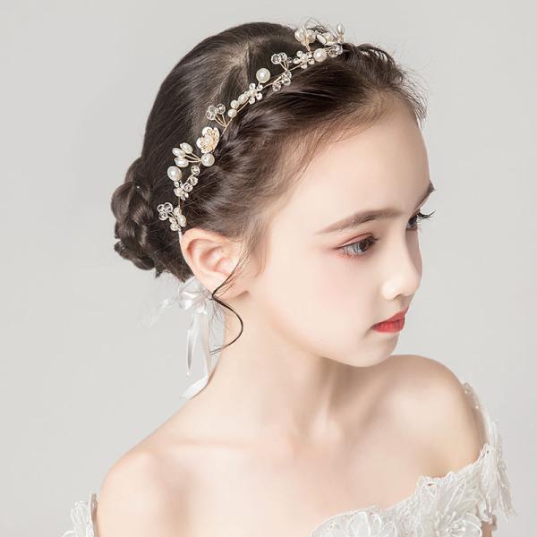 G ヘアアクセサリ 発表会 結婚式 高級 プリンセス 買い物 プレゼント フォーマル ヘッドドレス 七五三 撮影会