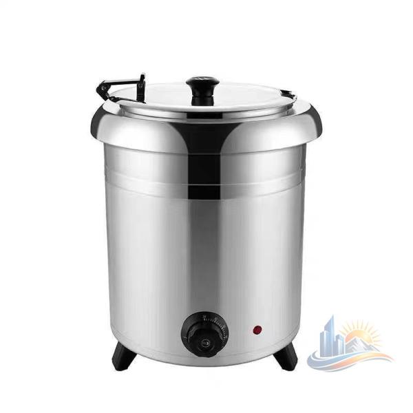 スープポット スープウォーマ 10L 湯煎式 業務用 保温 アドバンスト レストラン スープジャ ビュッフェ 卓上 バイキング 家庭用 日常使い 省スペース 多用途