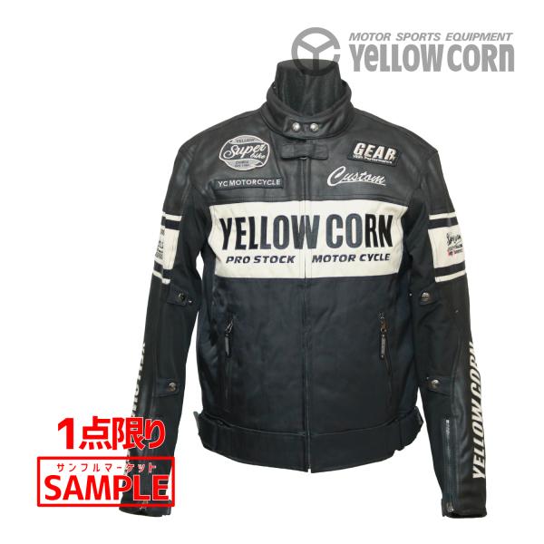 アウトレット YeLLOWCORN バイクウェア ジャケット イエローコーン ウインタージャケット 旧モデルサンプル品 Lサイズ相当