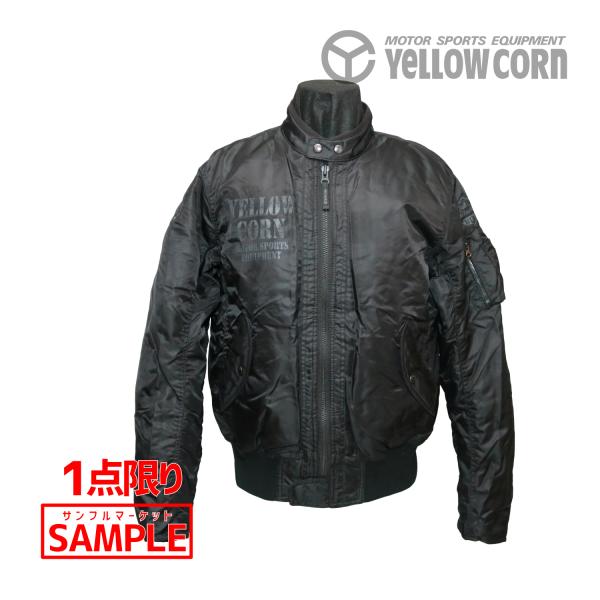 アウトレット YeLLOWCORN バイクウェア ジャケット イエローコーン ウインタージャケット 旧モデルサンプル品 難あり Lサイズ相当