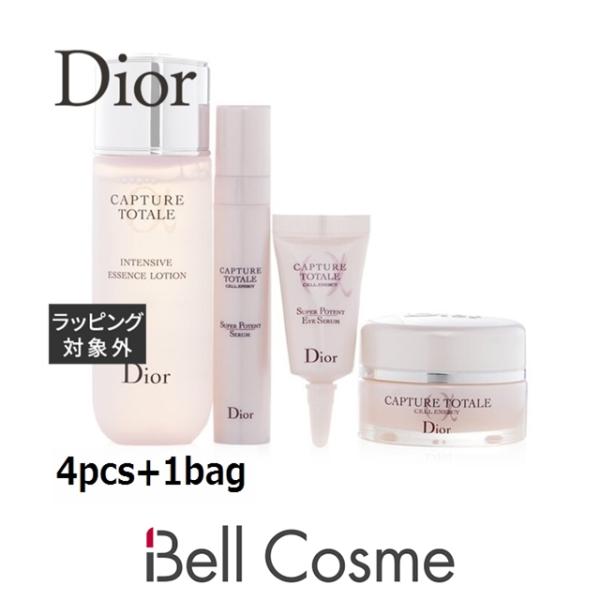 ディオール　Dior 化粧水　クリーム　美容液　アイセラム4点+ピンクキャンバスポーチ　プレゼント　ギフトセット「大切な人への素敵なプレゼント」