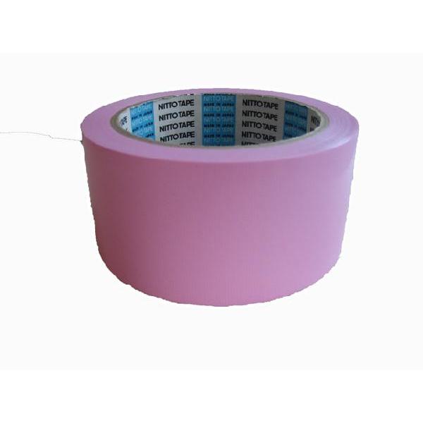 他サイト： 養生テープ 日東電工 さくら色 ５０mm×２５Ｍ（３０個入り）の商品画像