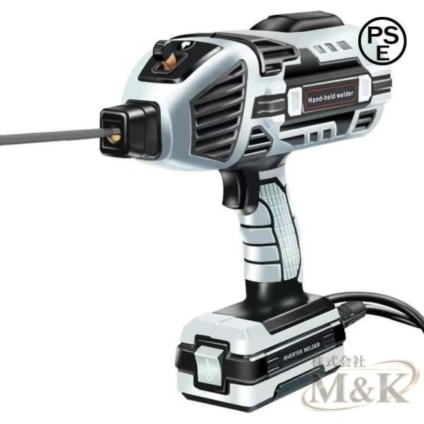 溶接 機 絶縁初心者向けセット収納 110V ハンディアーク ハンドルヘルド M＆K（株） ポータブル 家庭 小型 可変 電流 調整 自動 電気