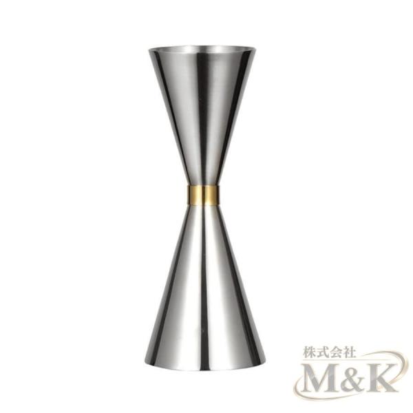 ジガーカップ 目盛り カップ 30ml 45ml メジャーカップウイスキーカクテルメジャーカップジ M＆K（株） ガーウイスキー カクテルメジ