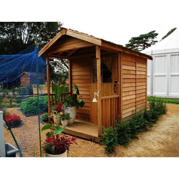 シダーシェッド ガーデナーデライト 小屋 収納 屋外 Diy 住宅 小屋 スペース 場所 自転車置場 住宅設備 おすすめ 物置きおしゃれ 屋外 作業部屋 Gardener Delight Belle Famille