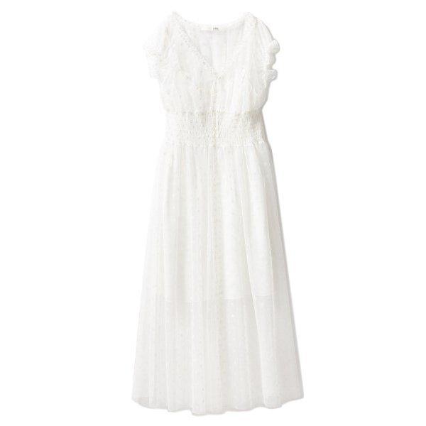 新品 ジェラートピケ ネグリジェ ワンピース チュール ドット柄 ルームウェア ドレス 部屋着 Gelato Pique Ge1095 Belle Store ベルストア 通販 Yahoo ショッピング