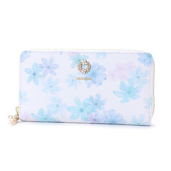 新品 ミッシュマッシュ 長財布 完売品 水彩花柄 パフィーラウンドファスナー スカイ Misch Masch Buyee Servis Zakupok Tretim Licom Buyee Pokupajte Iz Yaponii