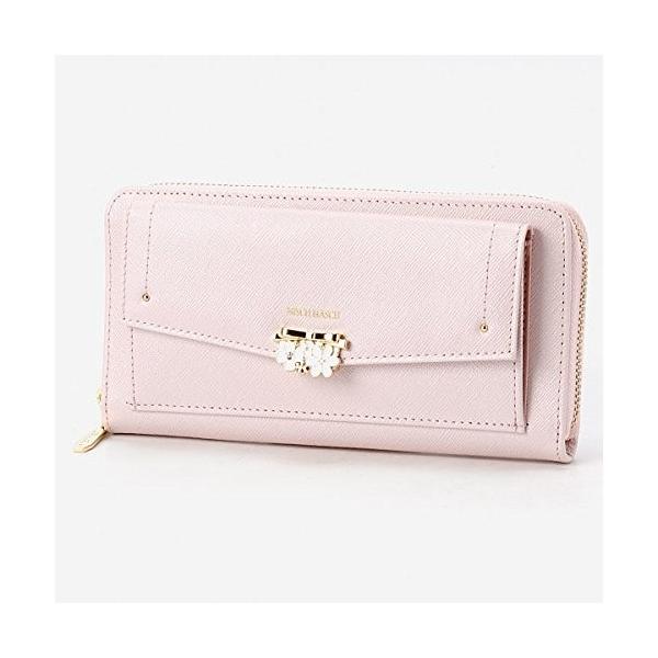 新品 ミッシュマッシュ 長財布 ピンク 本革 レザー レター型 Misch Masch お花リボン Mi52 Belle Store ベルストア 通販 Yahoo ショッピング