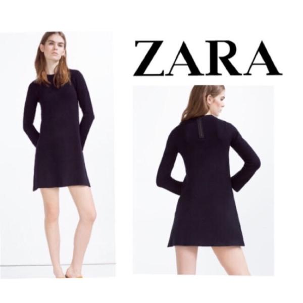Zara ザラ ニット ワンピース ブラック 黒 Sサイズ ミニワンピース Used １シーズン着用 Zara6 Belle Store ベルストア 通販 Yahoo ショッピング
