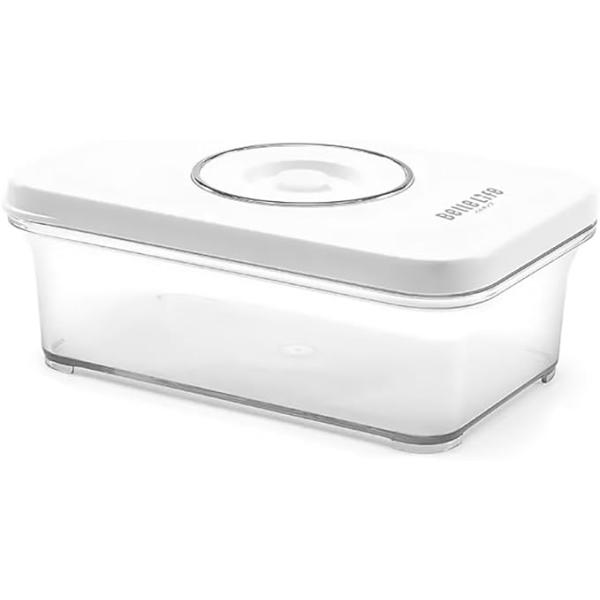 BelleLife 真空保存容器 コーヒーキャニスター 850ml コーヒー豆容器 保存容器 真空コンテナ 真空キャニスター 真空保存 コンテナ  真空保存 米 こめ