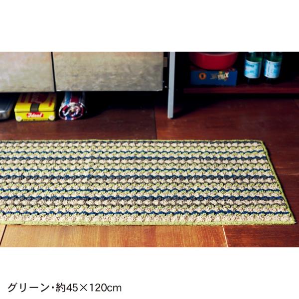 キッチンマット マット ジュート混 ラグ キッチン 台所 シンプル すべり止め グリーン 約45×120cm 洗える 日本製 シャリ感 おしゃれ オールシーズン :14942401-002:ベルメゾン インテリア Yahoo!店 - 通販 - Yahoo!ショッピング キッチンマット マット ジュート混 ラグ キッチン 台所 シンプル すべり止め グリーン 約45×120cm 洗える 日本製 シャリ感 おしゃれ オールシーズン :14942401-002:ベルメゾン インテリア Yahoo!店 - 通販 - Yahoo!ショッピング