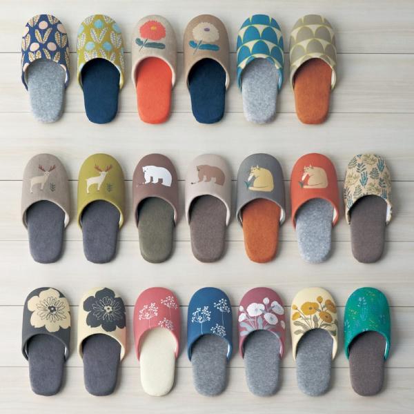 ファブリック スリッパ 室内スリッパ 室内用スリッパ 室内 室内用 生活雑貨 日用品 新生活  スタッフおすすめスリッパ 色柄スリッパ 爆買 秋に新調したいアイテム