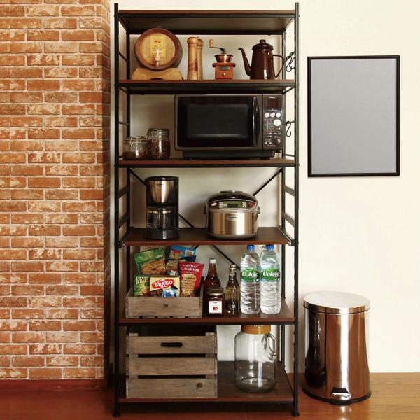 【送料込・完成品】ベルメゾン キッチンラック レンジ台 幅60cm ベルメゾン（BELLE MAISON） キッチンラック ラック 家電ラック 幅60cm