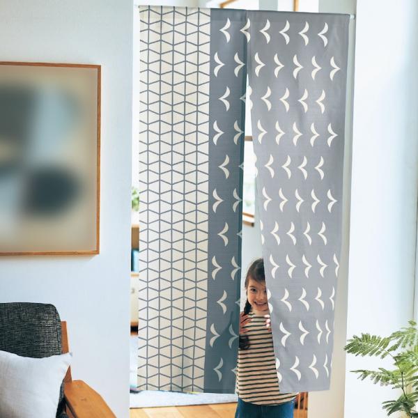 ファブリック カフェカーテン のれん 暖簾 仕切り 目隠し 新生活 爆買