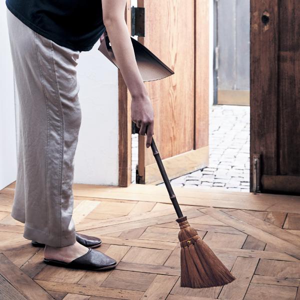 棕櫚のほうき＆ちりとりセット［日本製］ : ベルメゾン Yahoo