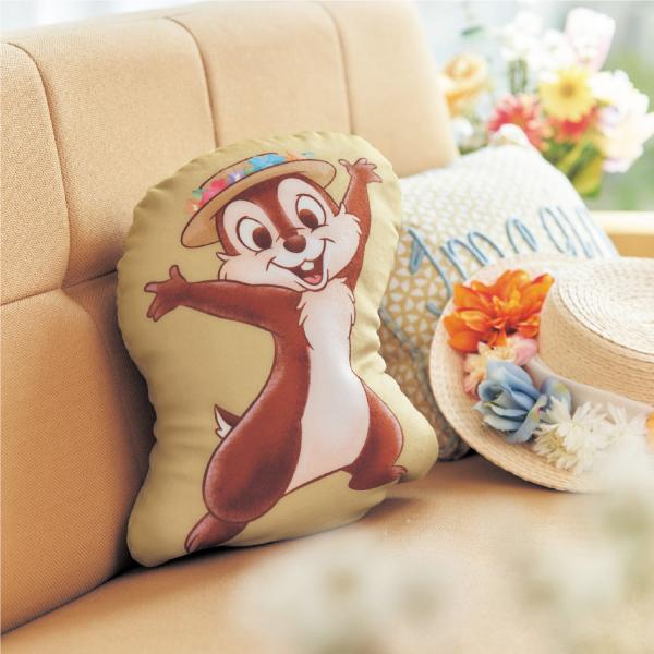 ディズニー　DISNEY　クッション　アリス・チップとデール　2点セット bellemaison_1222594-001