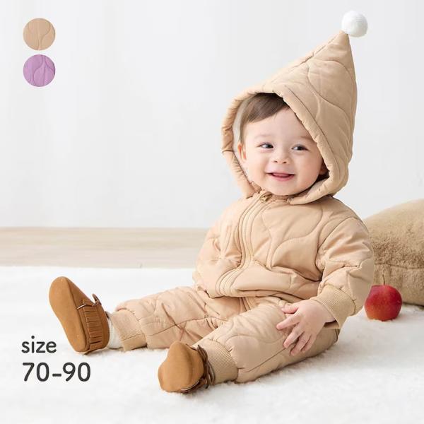 ベビー ベビー服 防寒カバーオール 上着 防寒 つなぎ 冬 爆買