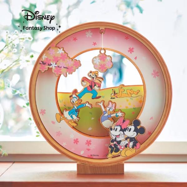 Disney（ディズニー） 季節飾り インテリア 曲木 壁掛け スタンド 木製