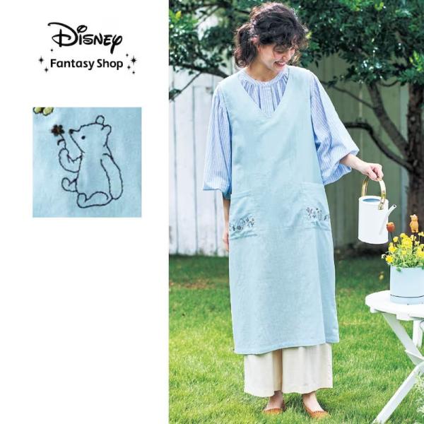 Disney（ディズニー） エプロン レディース レディースエプロン ダブル