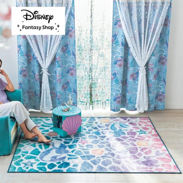 Disney Frozen ラグ/カーペット プリントラグ「ディズニープリンセス」（ディズニー ラグ・カーペット ラグ・カーペット